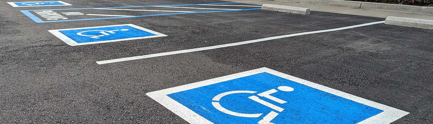 Pacific Surfacing ADA work in a parking lot